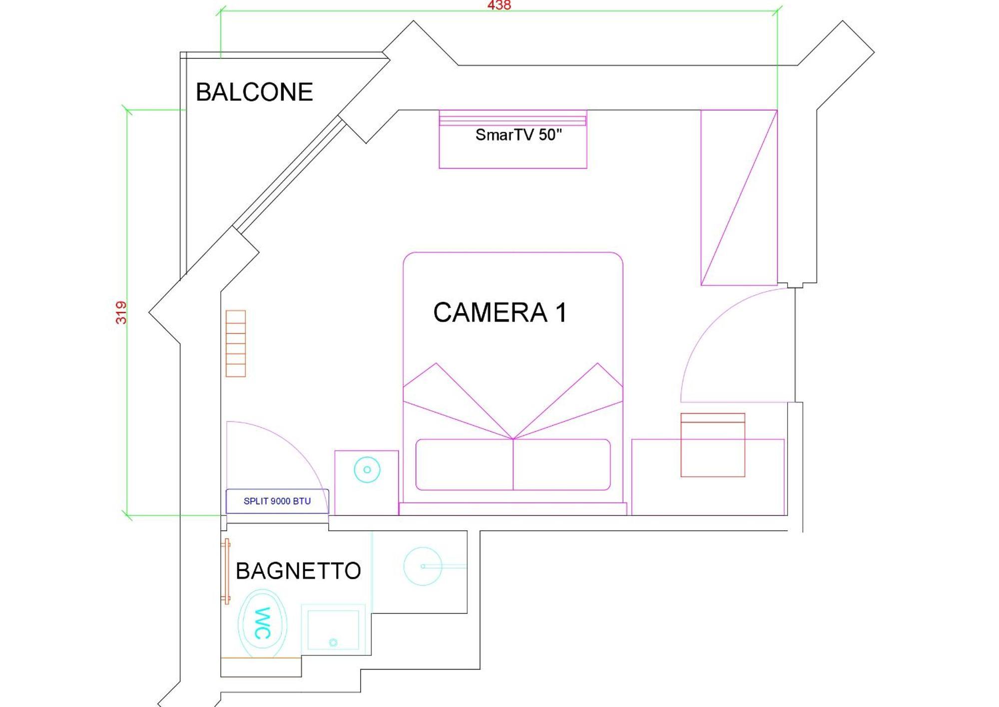 Panorama Lecce Bed & Breakfast Room photo